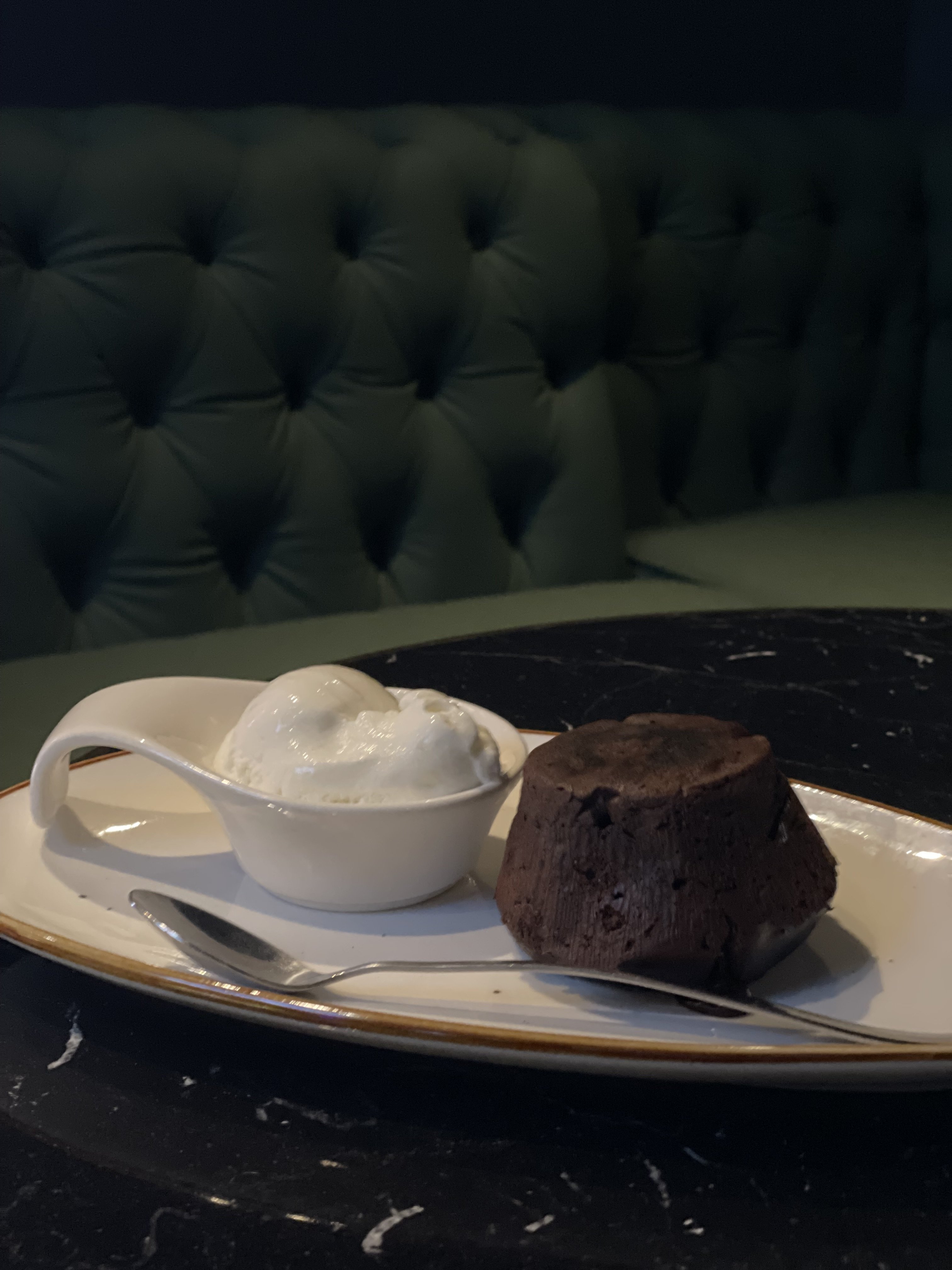 Chocolate Souffle from the menu of Caffe-Club Matrix