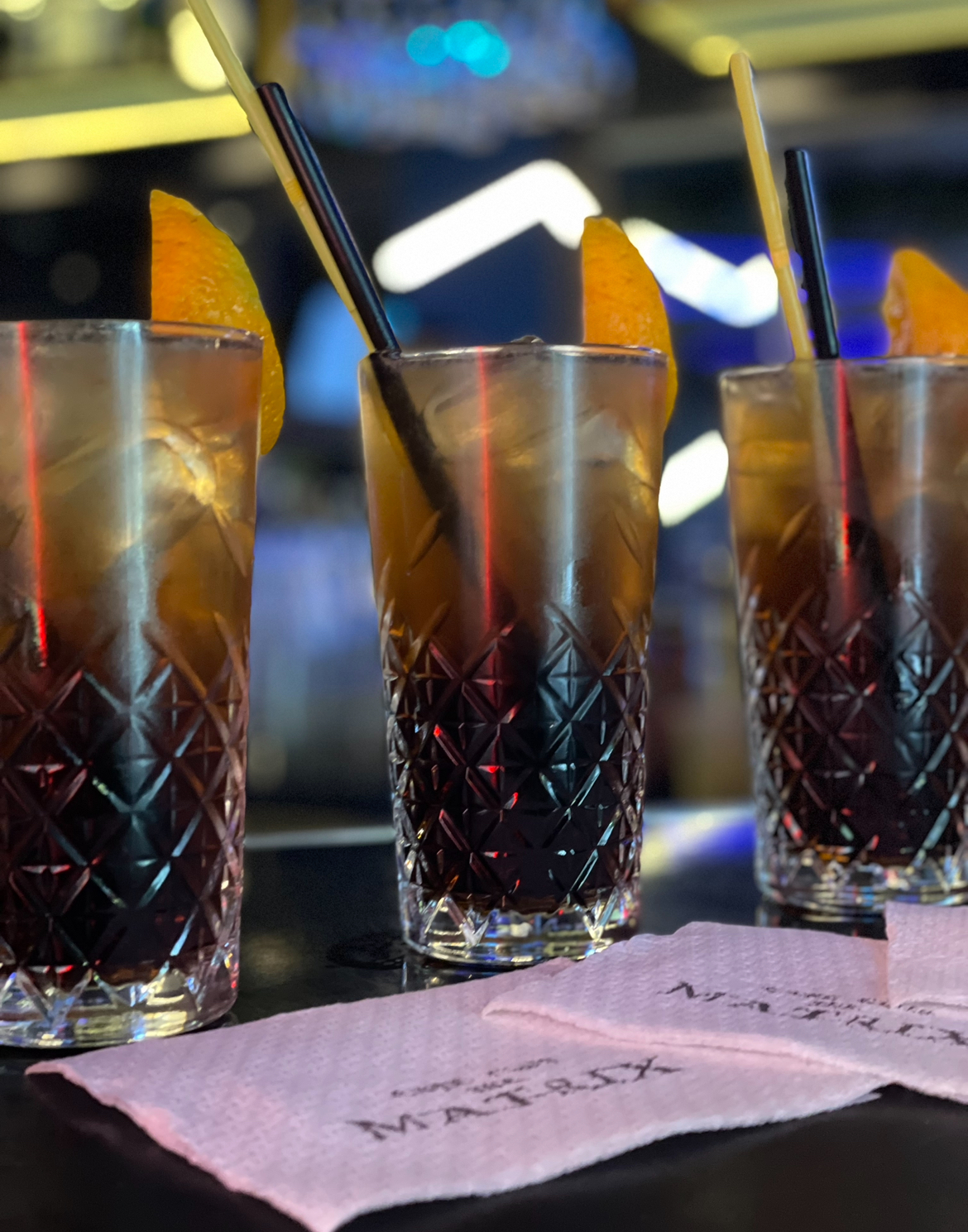 Лонг Айлънд от менюто на Caffe-Club Matrix