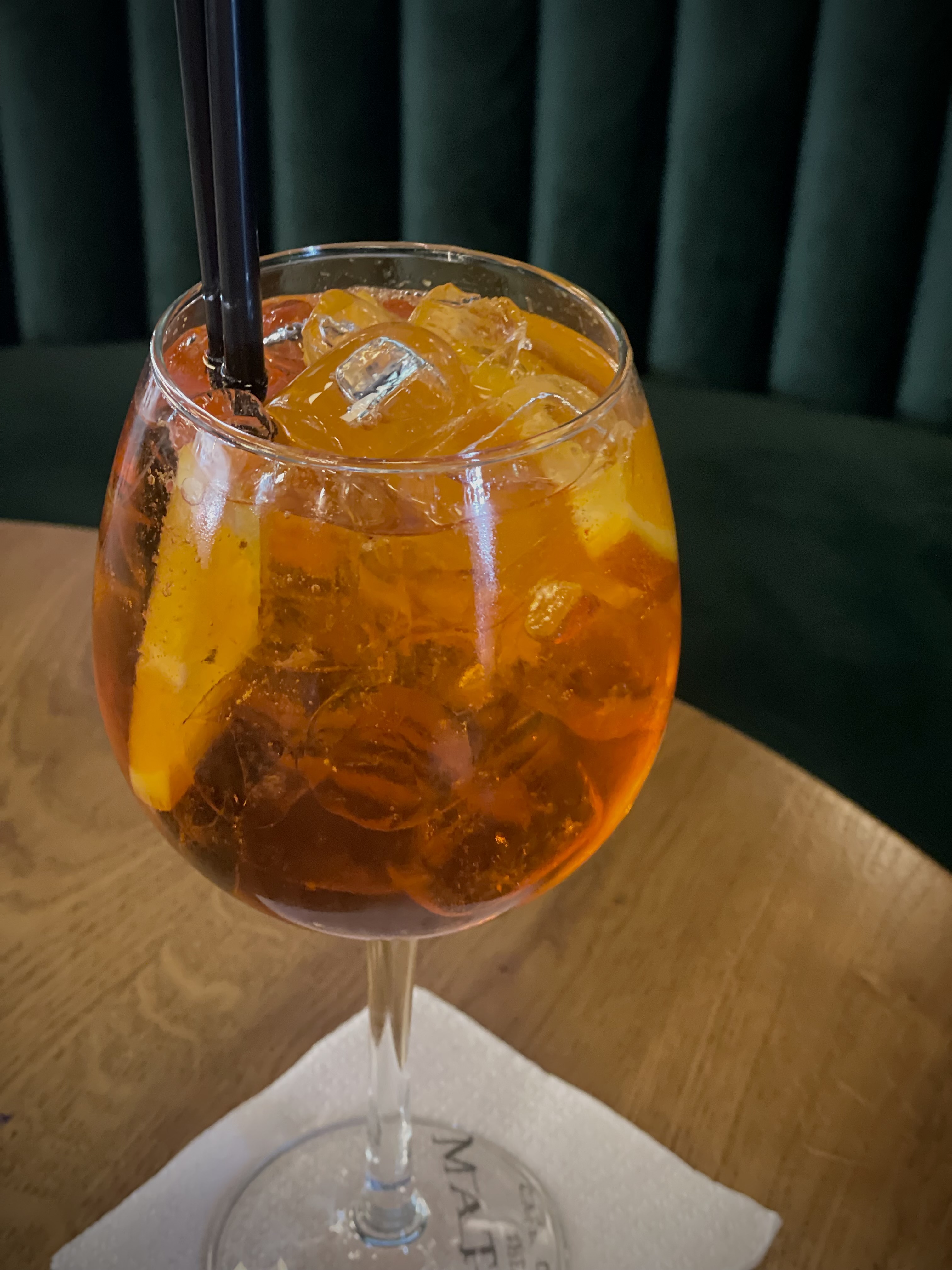 Aperol Spritz from the menu of Caffe-Club Matrix
