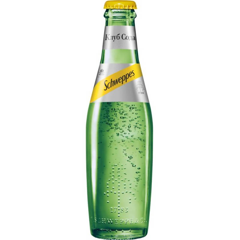 Schweppes Сода от менюто на Стария Чинар Мелник