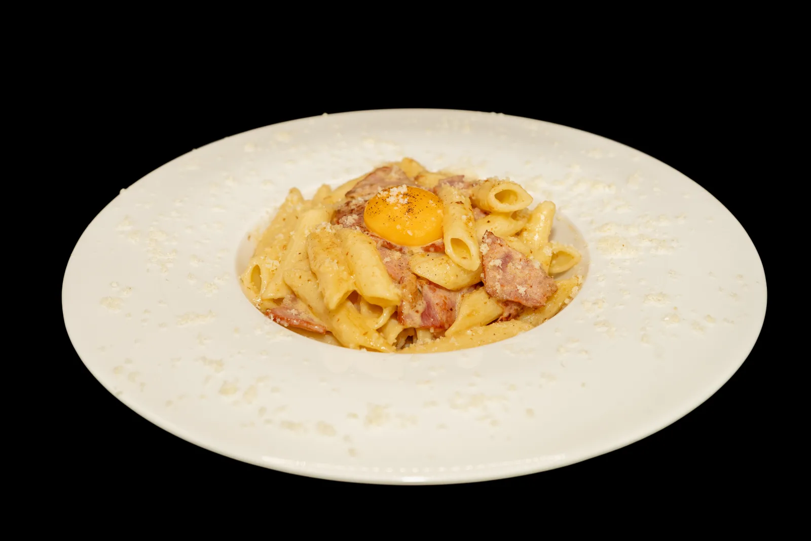 Carbonara from the menu of Restaurant Europe Merul