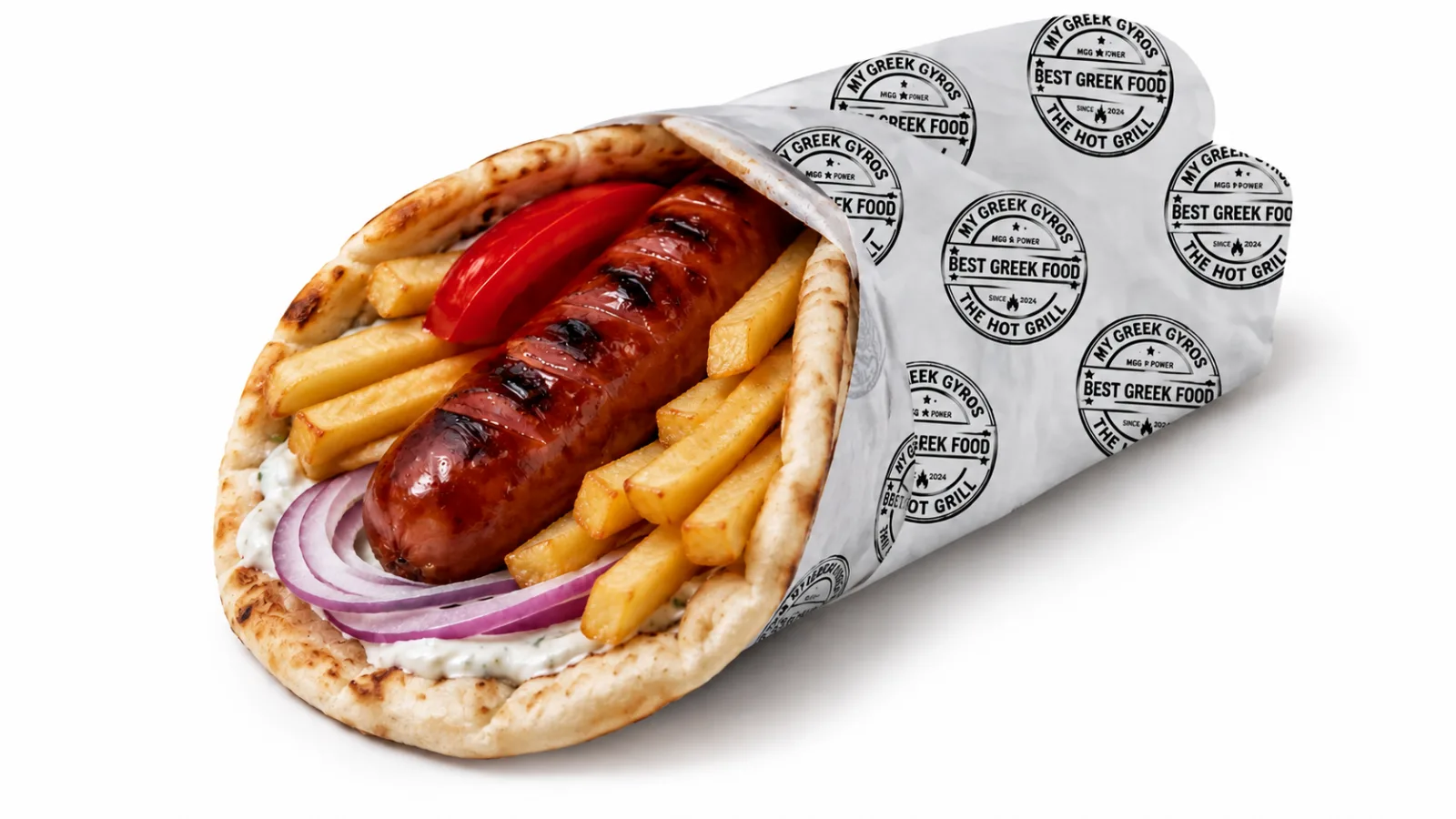 Lucanico asks from the menu of My Greek Gyros