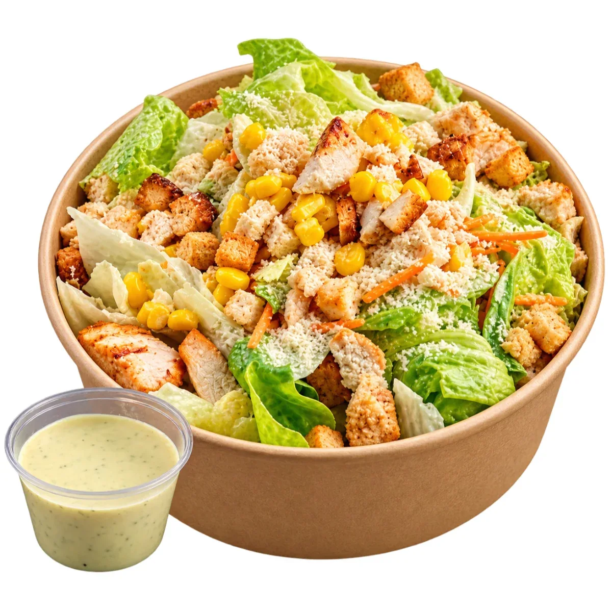 Caesar salad from the menu of My Greek Gyros