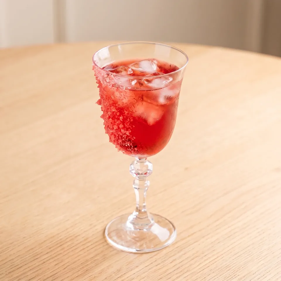 Rose berry spritz