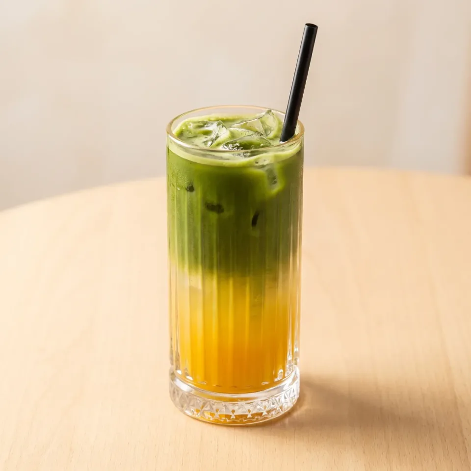 PASSION FRUIT MATCHA SODA